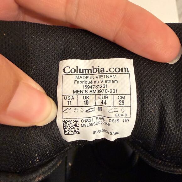 Columbia Newton Ridge Plus II Mens Size 11 Brown Hiking Boots BM3970-231 - Picture 8 of 8